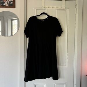 Kotn Black Babydoll Dress
